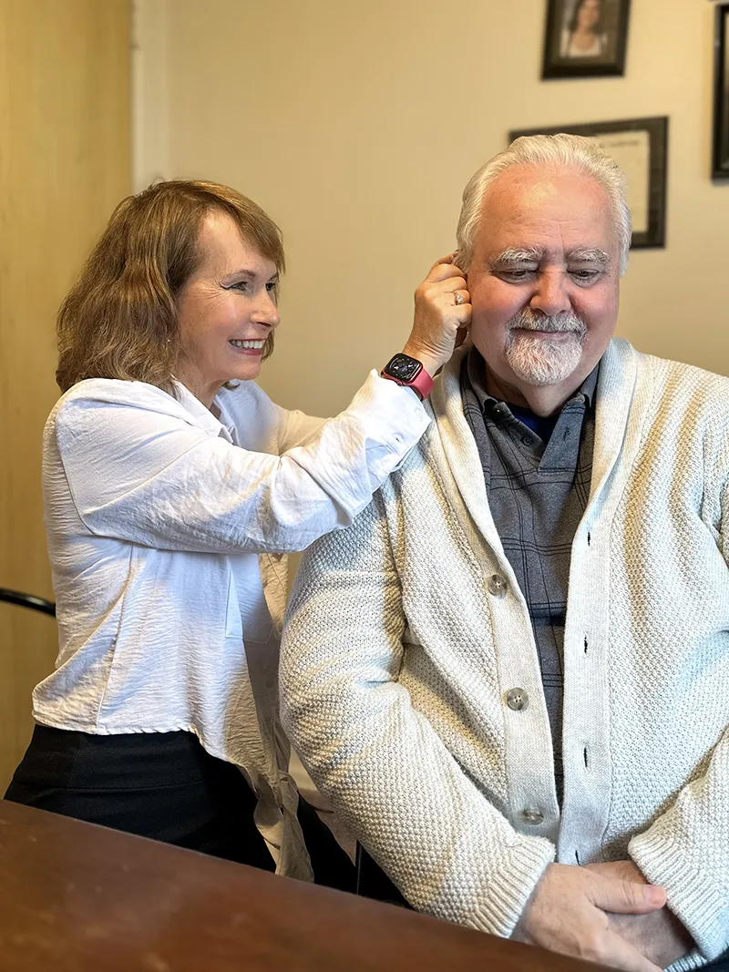 Dr. Robin Zeller and Dr. Andrew Engelhardt at the practice