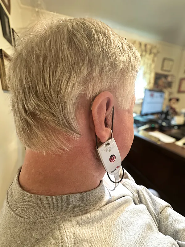 Real Ear Measurement in progress